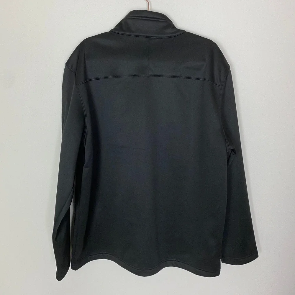 Ozark Trail Mens Black‎ Full Zip Softshell Jacket L Outdoor Gear Lightweight